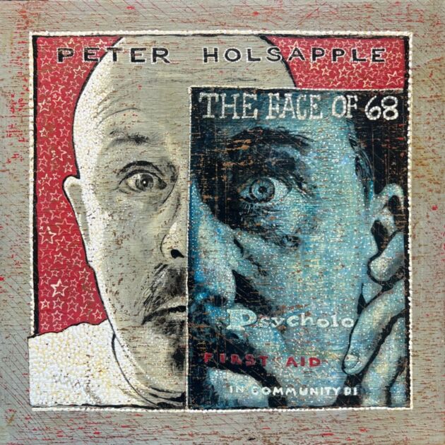 Peter Holsapple — The Face of 68 album cover