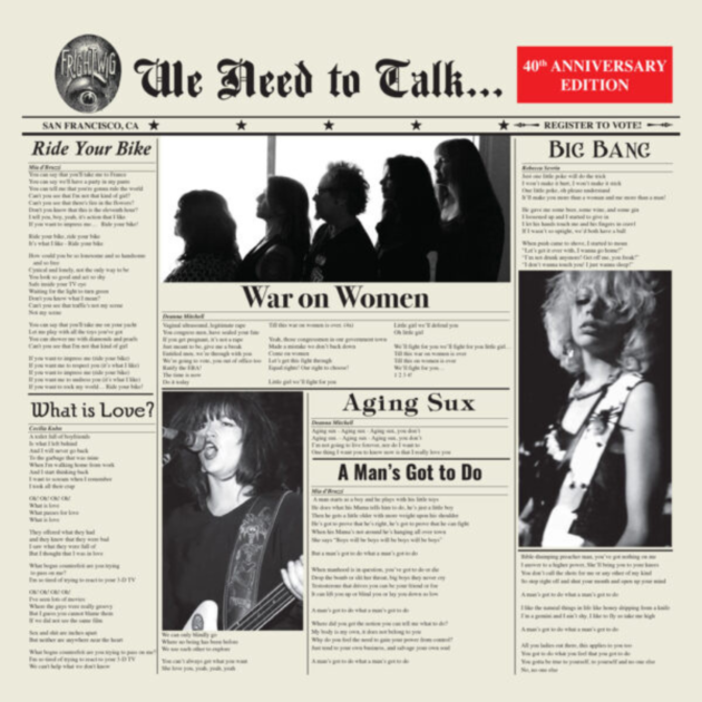 Frightwig — We Need to Talk… - Sale! album cover