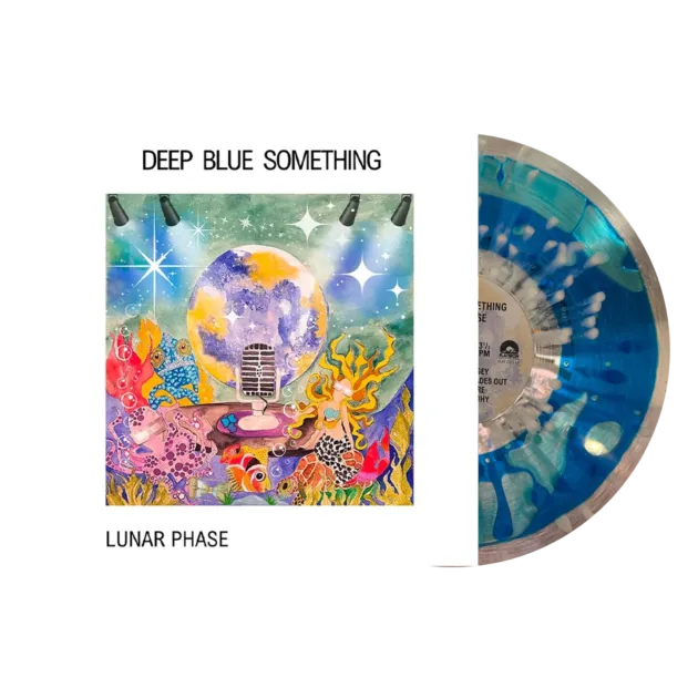 Deep Blue Something — Lunar Phase (Liquid-Filled Vinyl · Limited Edition)