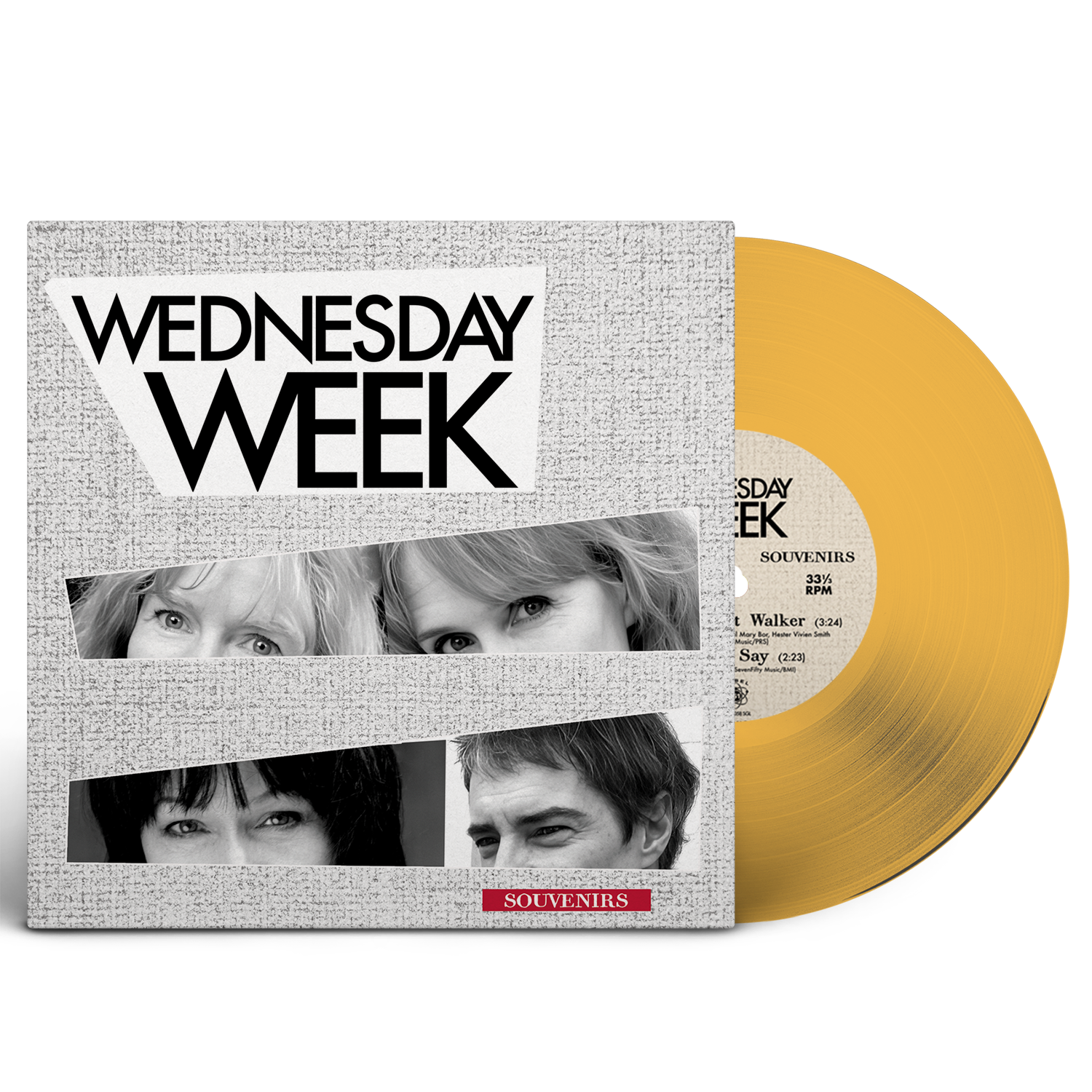 Wednesday Week – Souvenirs 7" vinyl EP (orange vinyl)